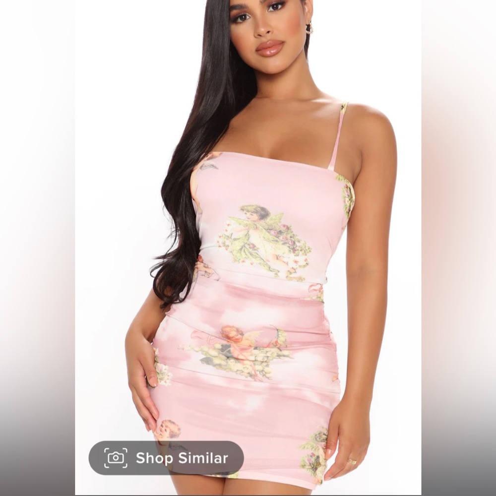 Fashion Nova Angel dress💖